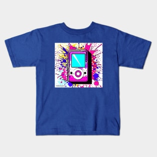 MP3 player Pop Art Kids T-Shirt